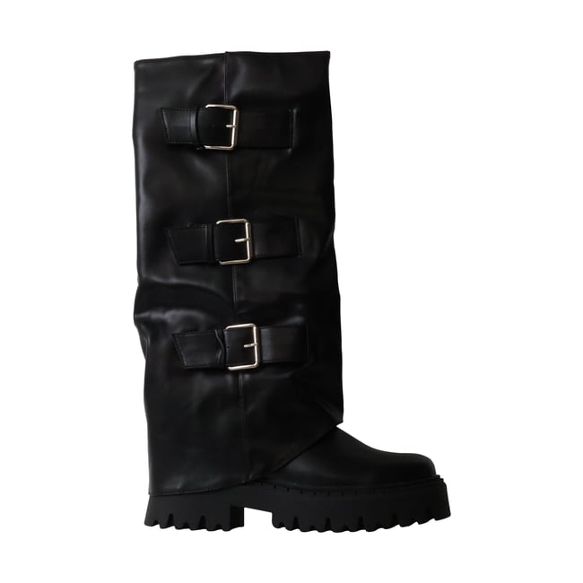 Bottes à Zip noir <span itemprop=