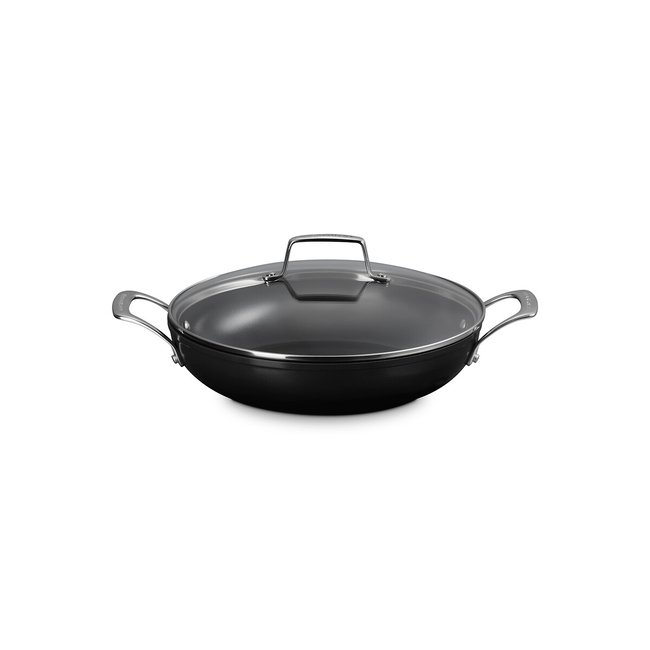 Sauteuse Essentielle en céramique noir <span itemprop=