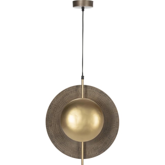 Lampe d'architecte en métal style solaire Couleur doré <span itemprop=