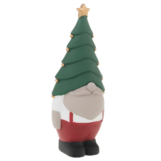 Nain de jardin Santa 39,5 cm Couleur multicolore <span itemprop=