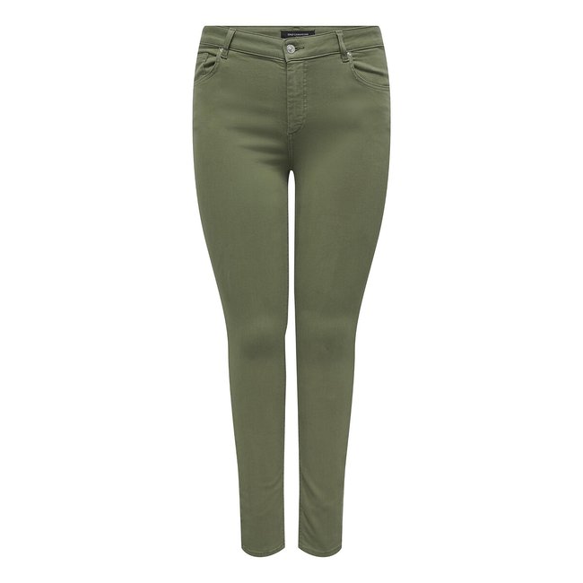 Hose, Skinny-Fit khaki <span itemprop=