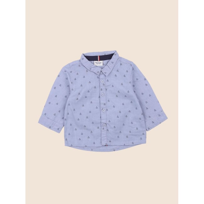 Chemise - Très bon état bleu <span itemprop=