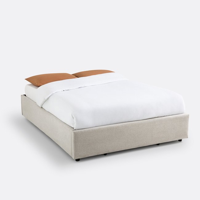 Lit coffre avec sommier relevable, Papilla ecru LA REDOUTE INTERIEURS