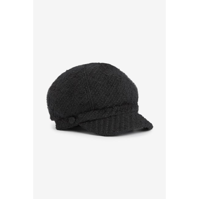 Casquette gavroche noir <span itemprop=