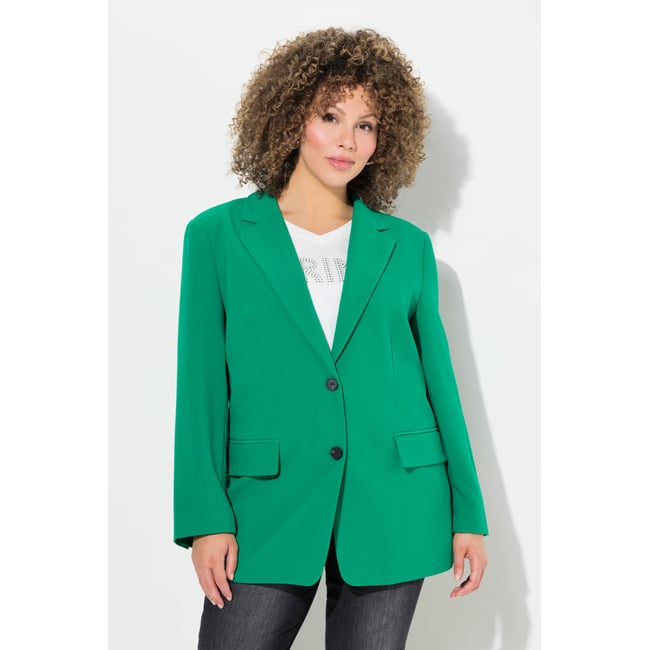 Blazer oversized avec col à revers - ULLA POPKEN