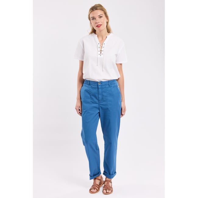 Pantalon taille élastiquée Élise - TERRE & MER