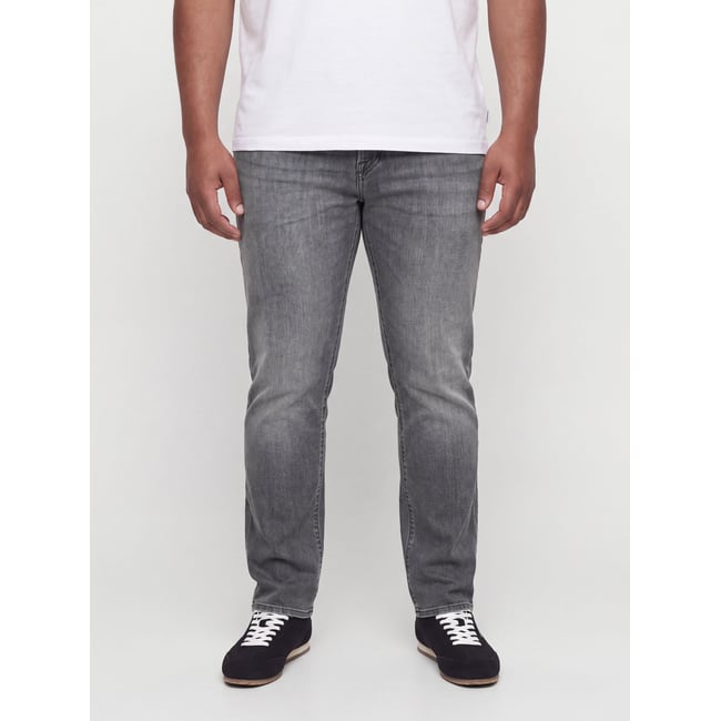 Jean Coupe Tapered grey denim <span itemprop=