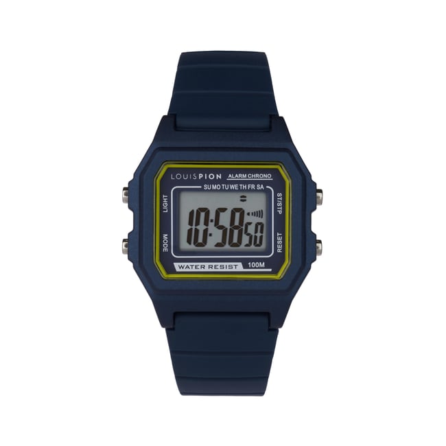 Montre Digital  CAMILLE bleu foncé bleu foncé bleu foncé <span itemprop=