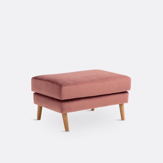 Velvet pouffe, Stockholm - SO'HOME