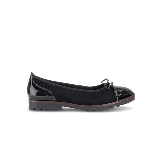 Ballerines en cuir à talon décroché - GABOR