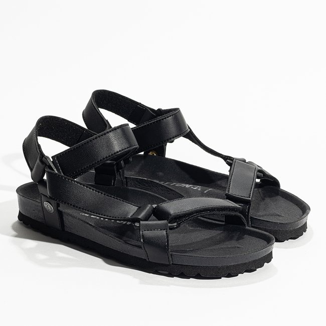 Sandales Vegan RIGONI pour homme noir <span itemprop=