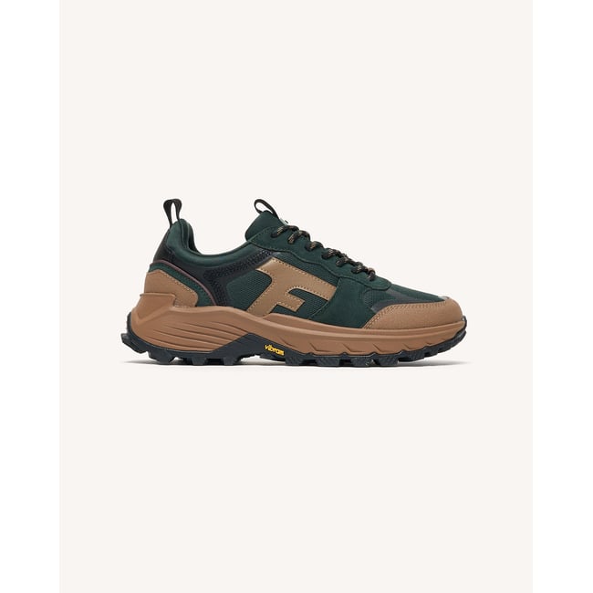 Baskets running vert foncé <span itemprop=
