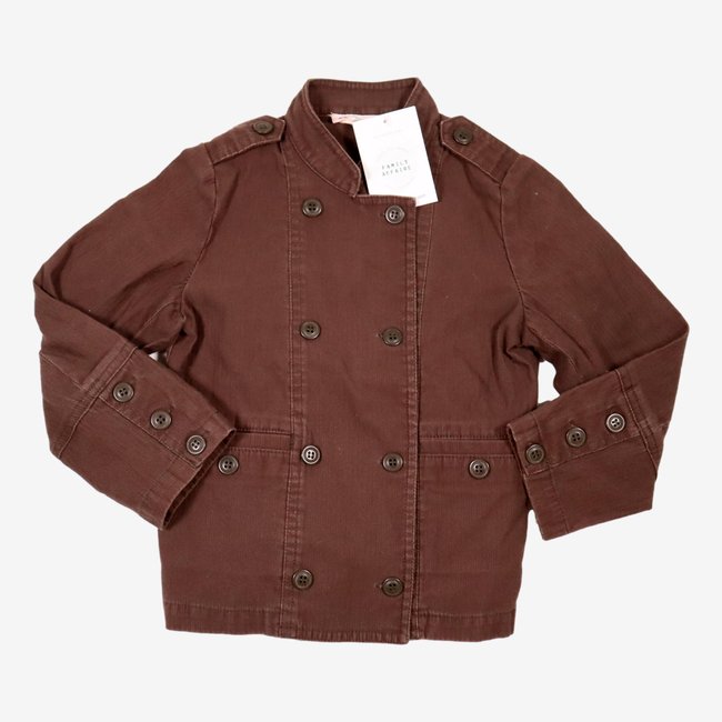 Veste - Très bon état marron <span itemprop=