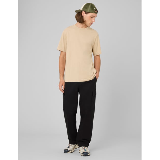 Pantalon cargo noir <span itemprop=