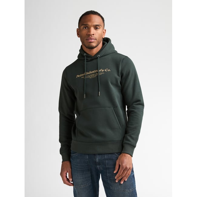 Sweat à capuche raglan imprimé cedarwood - PETROL INDUSTRIES