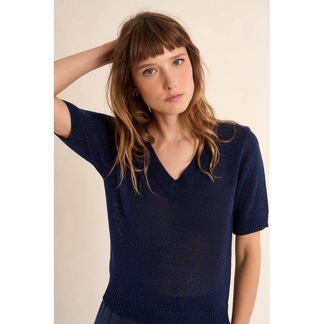 Pull en maille manches courtes - MOLLY BRACKEN