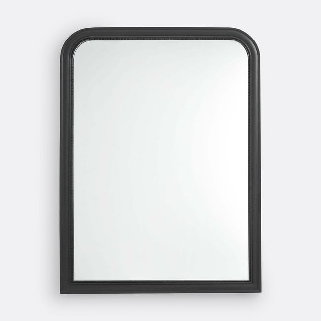 Afsan Solid Mango Wood Mirror, W90 X H120cm - LA REDOUTE INTERIEURS