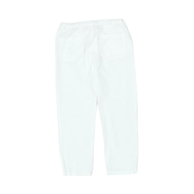 Pantalon enfant - Très bon état blanc <span itemprop=