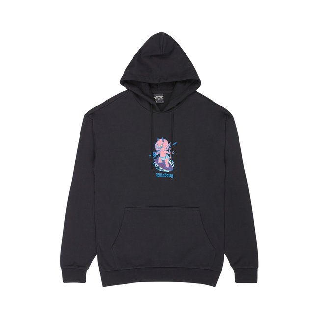Sweat à capuche BURLEIGH noir black <span itemprop=