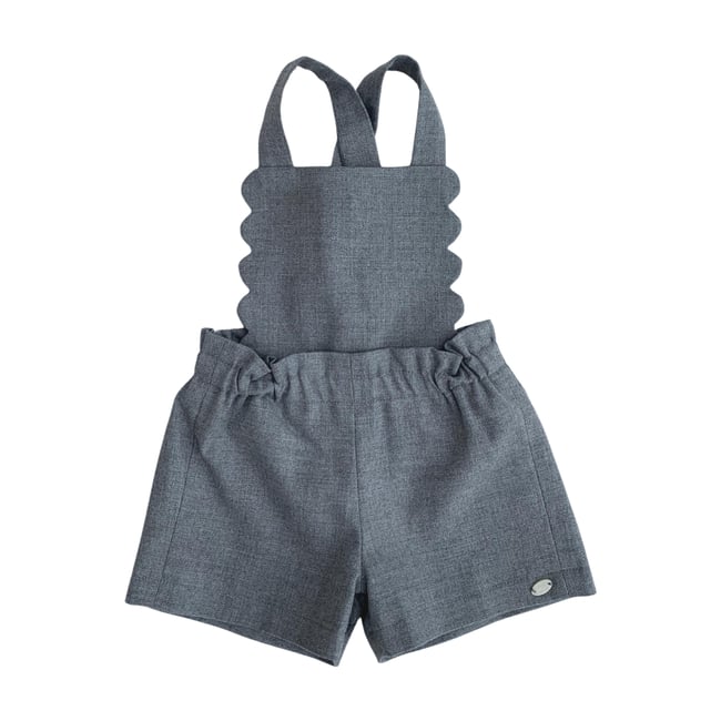 Combishort bébé - Très bon état gris <span itemprop=