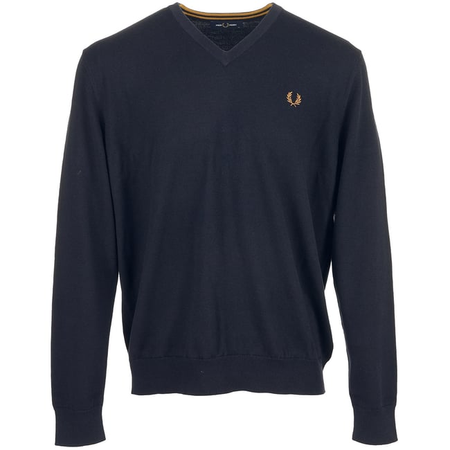 Pull CLASSIC V NECK JUMPER navy <span itemprop=