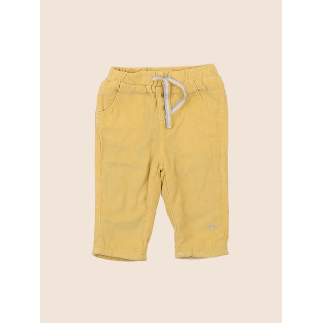 Pantalon - Très bon état jaune <span itemprop=