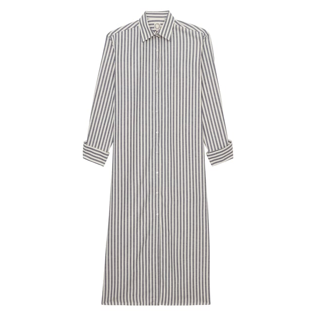 Robe Douglas en coton bleu blue <span itemprop=