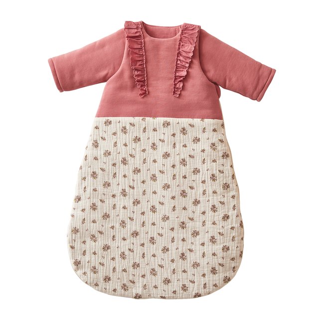 Gigoteuse manches amovibles bi-matière GRENIER bois de rose <span itemprop=