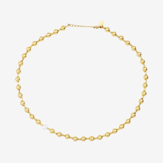 Collier kiara blanc <span itemprop=