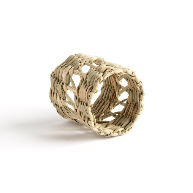 Set of 4 Nala Napkin Rings, natural, LA REDOUTE INTERIEURS