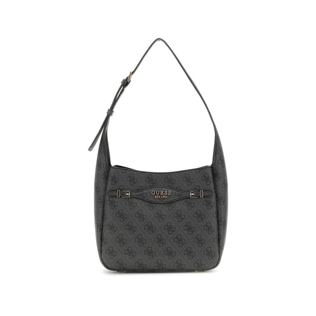 Mini Sac Hobo Katya Logo 4G noir <span itemprop=