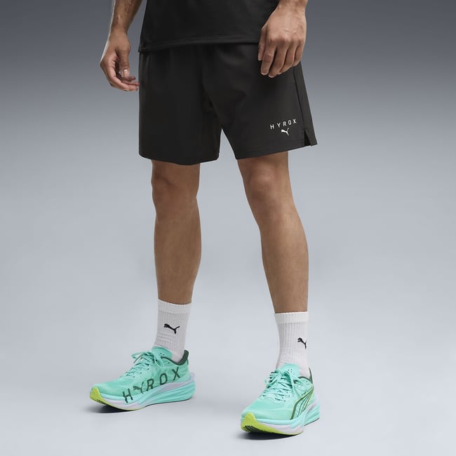Pantalones cortos de entrenamiento Hyrox negro <span itemprop=