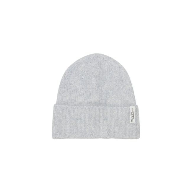 bonnet tricoté en mélange de coton bio et de laine d'alpaga - MARC O'POLO