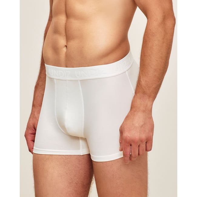 UNDIZ BOXER BLANCASSIZ REPEATIZ blanc <span itemprop=