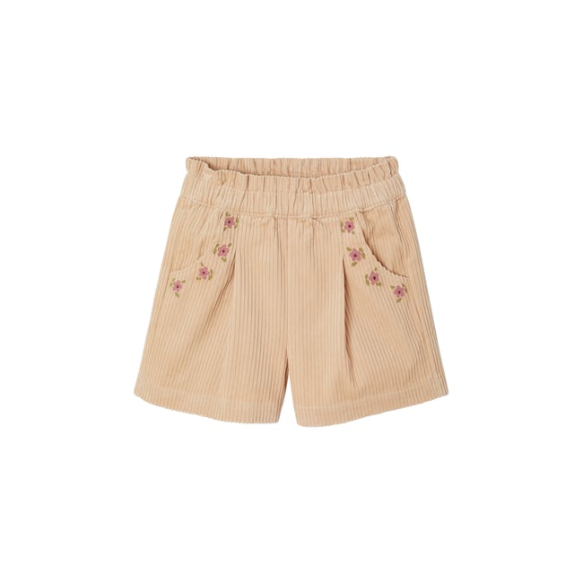 Short taille paperbag vanille <span itemprop=