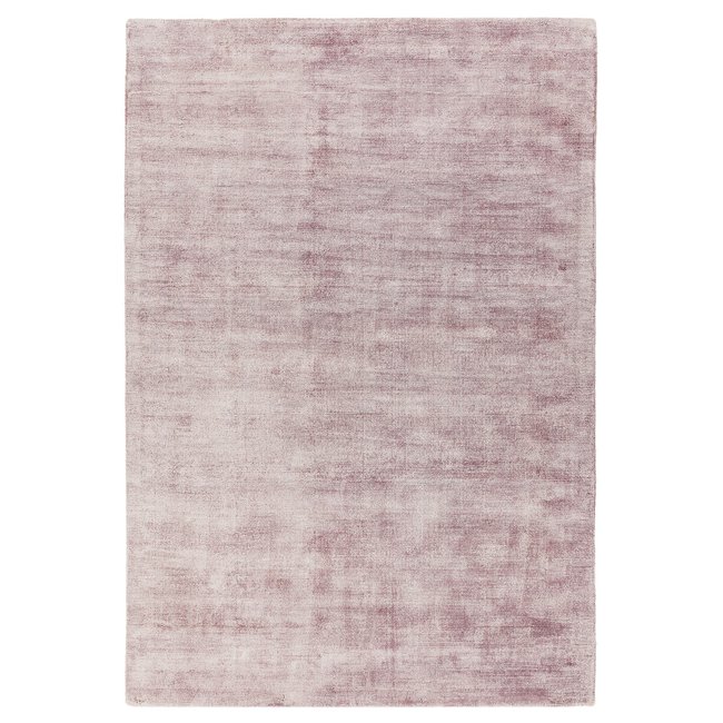 Distressed Hand Woven Viscose Rug - SO'HOME