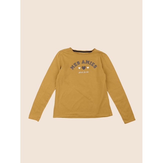 Tee-shirt - Très bon état jaune <span itemprop=