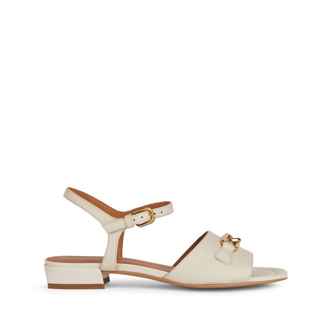 Sandales à petits talons New Eraklia doré <span itemprop=