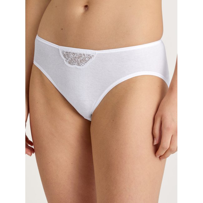 Mini-Slip, coupe régulière blanc <span itemprop=