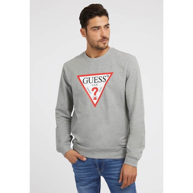 GUESS Sweat-shirt logo triangle - GUESS