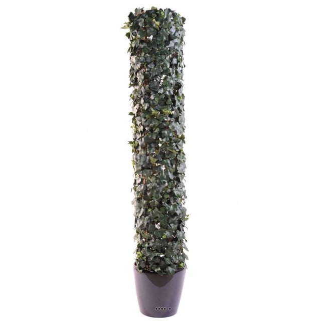 Lierre artificiel forme tour pour extérieur Couleur vert <span itemprop=