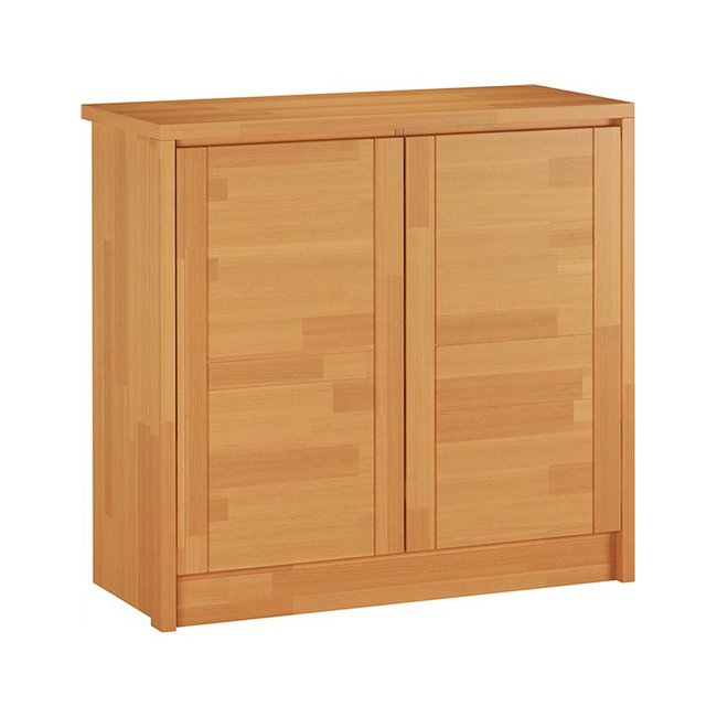 Commode en hêtre Olivia Living TIMO Couleur hêtre doré laqué satiné <span itemprop=