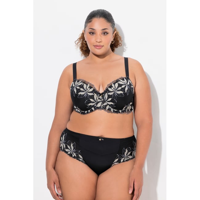 Soutien-gorge à armatures noir <span itemprop=