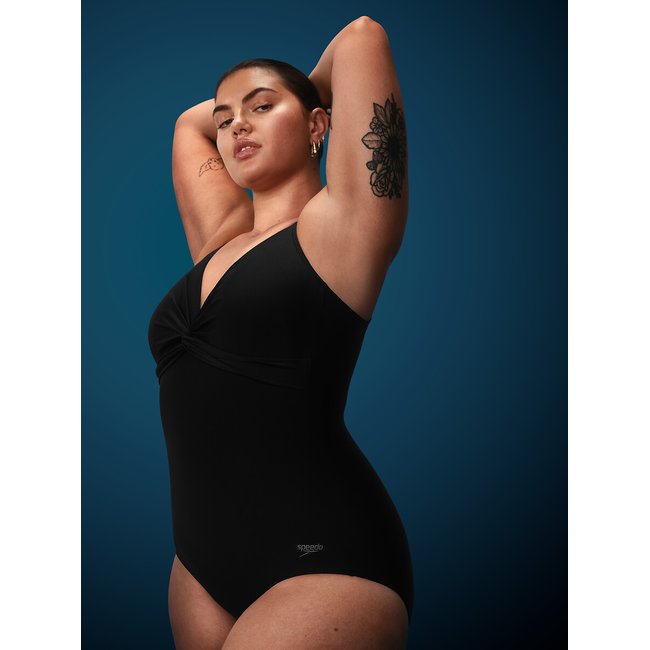 Knot Shaping Swimsuit, black, SPEEDO