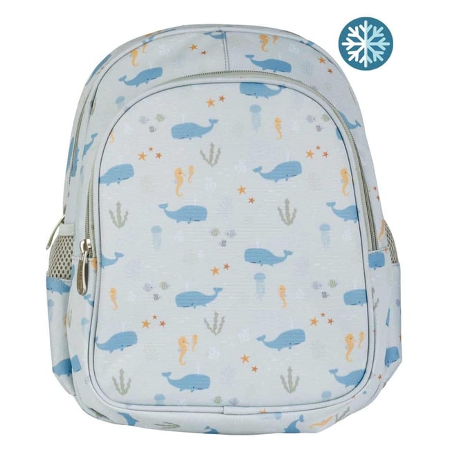 Sac à dos avec poche isotherme Océan bleu <span itemprop=