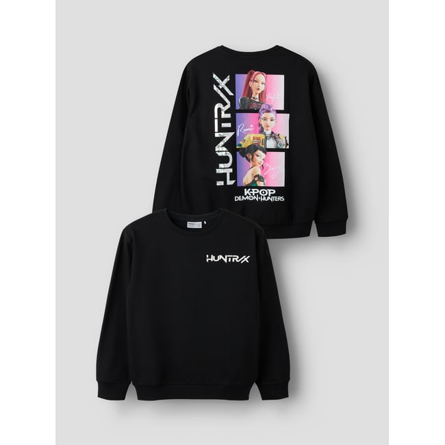 Sweat-Shirt noir - black1 <span itemprop=