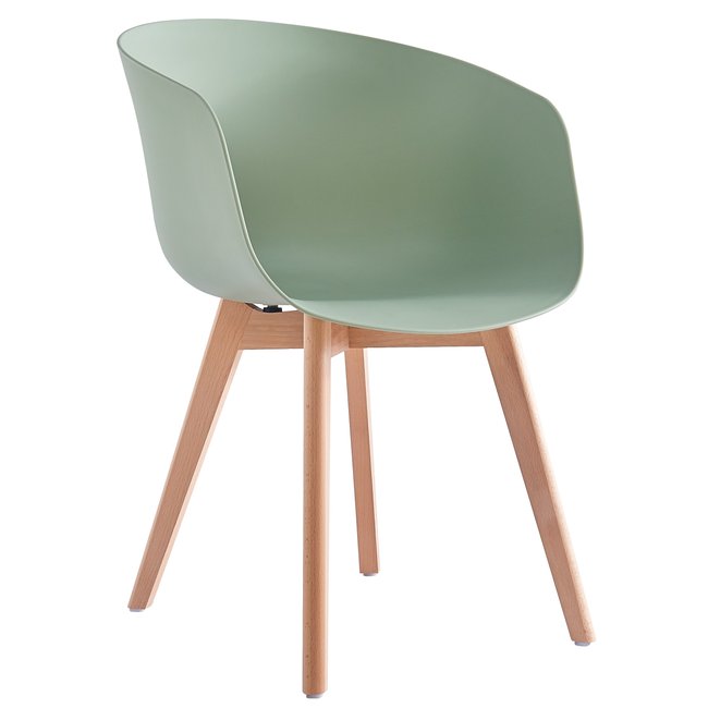 Lot de 4 chaises scandinaves, ALBORG - NORDLYS