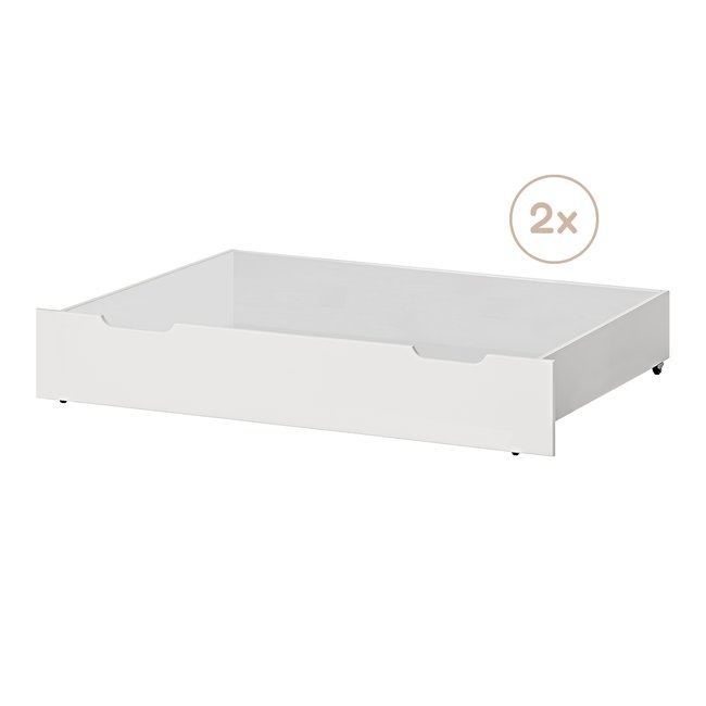 Ensemble de 2 tiroirs pour lits cabanes et lit enfant MILO - PETITE AMELIE