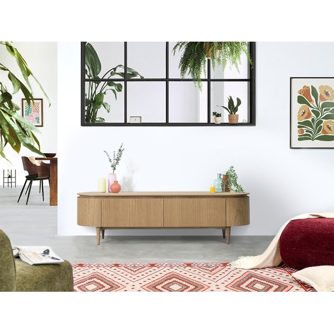 Meuble TV 180 cm placage, SORMIOU - BOBOCHIC