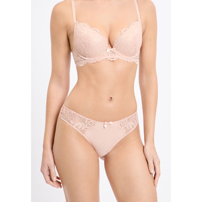 Hipster en microfibre et dentelle SUCCESS petunia <span itemprop=